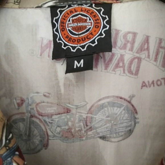 Official licensed Harley Davidson, ladies blouse. - Picture 2 of 4